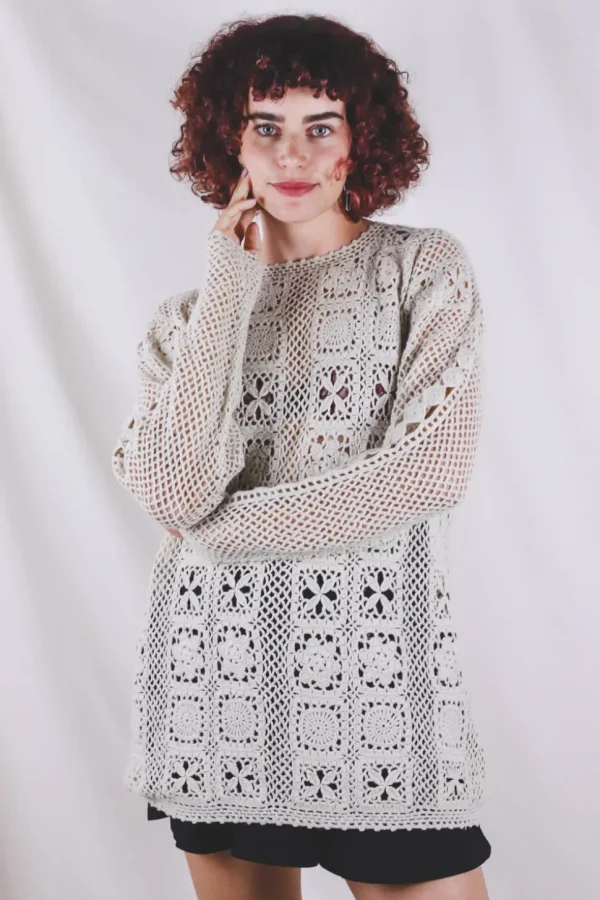 Abila vintagevirkkuuneule