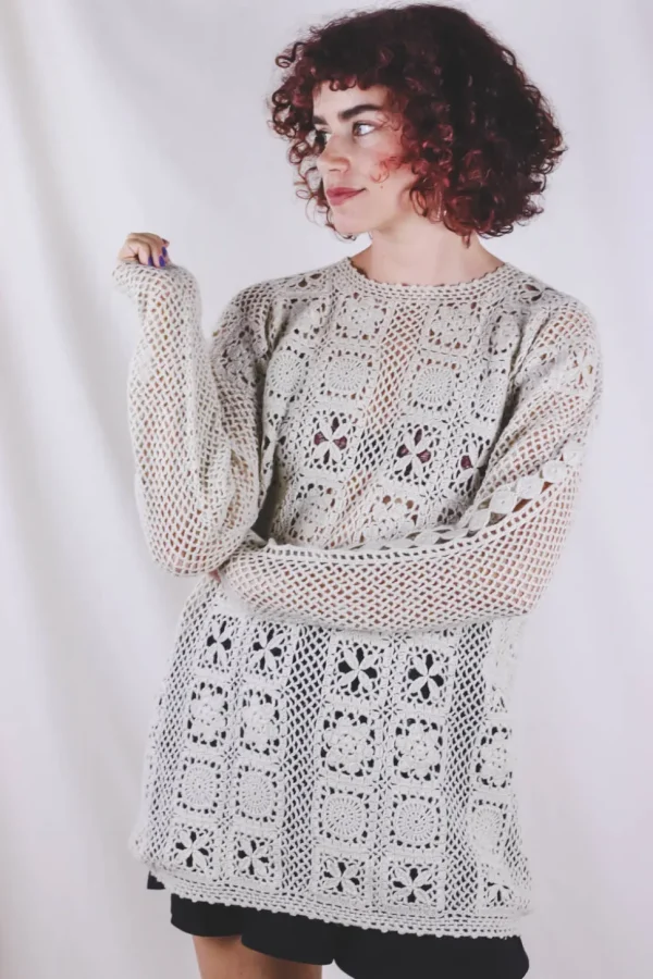 Abila vintagevirkkuuneule