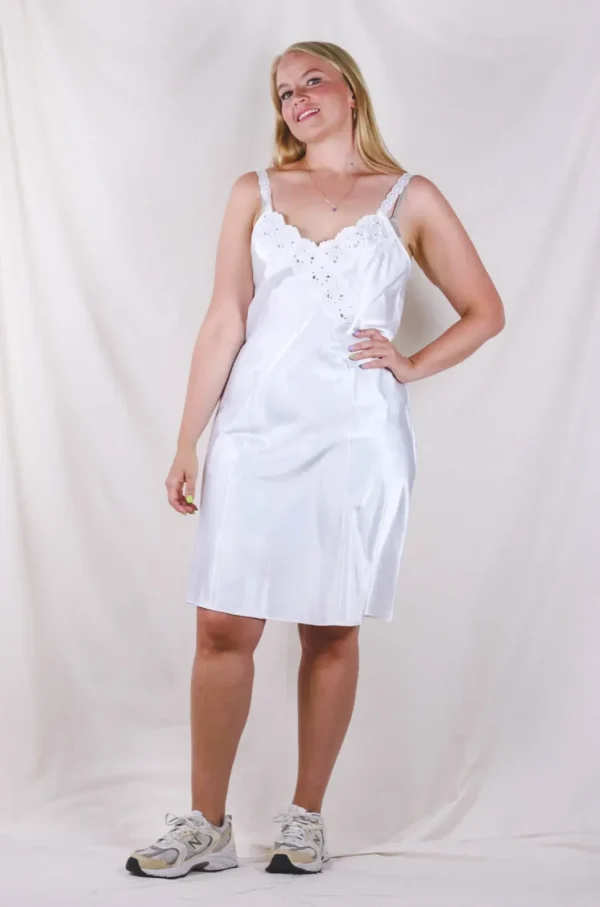 Adela vintage slip dress