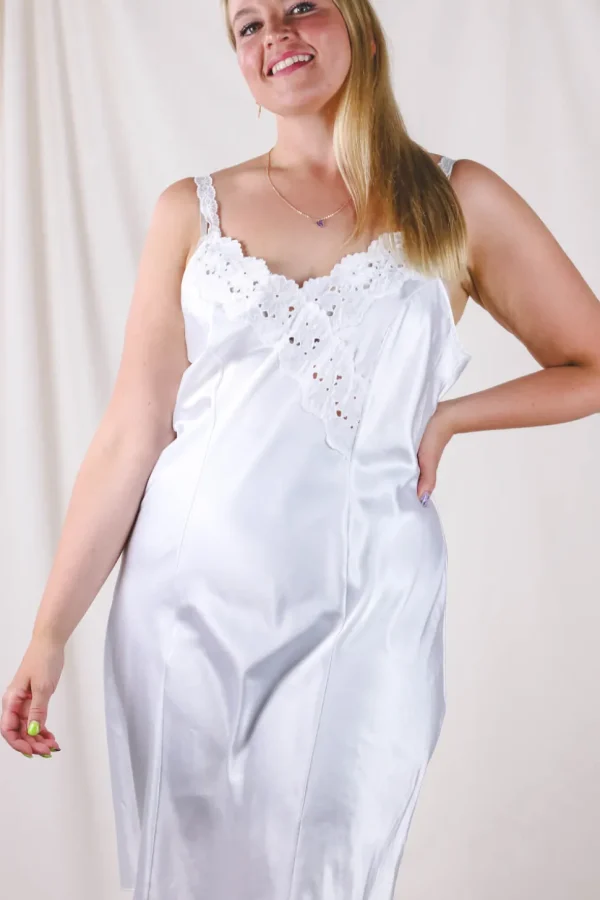 Adela vintage slip dress