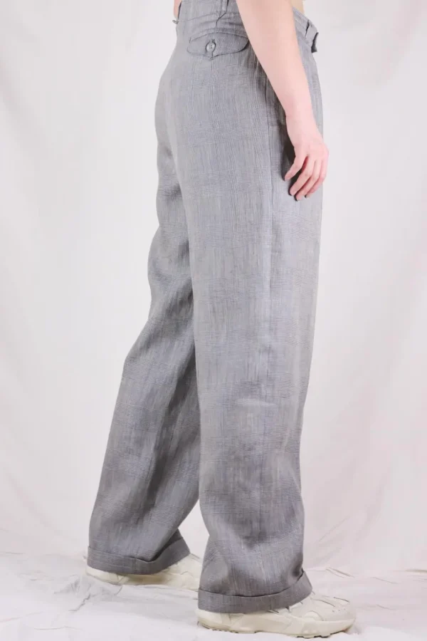 Aimi vintagepellavahousut