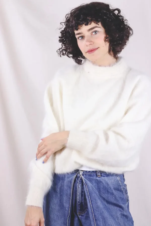 Aino vintageangoraneule