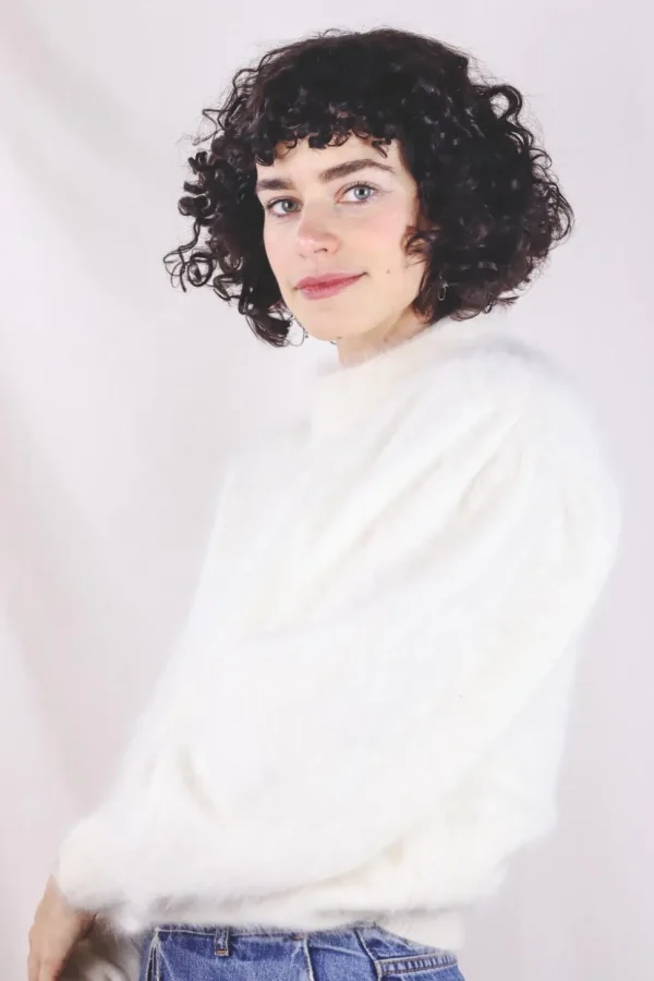 Aino vintageangoraneule