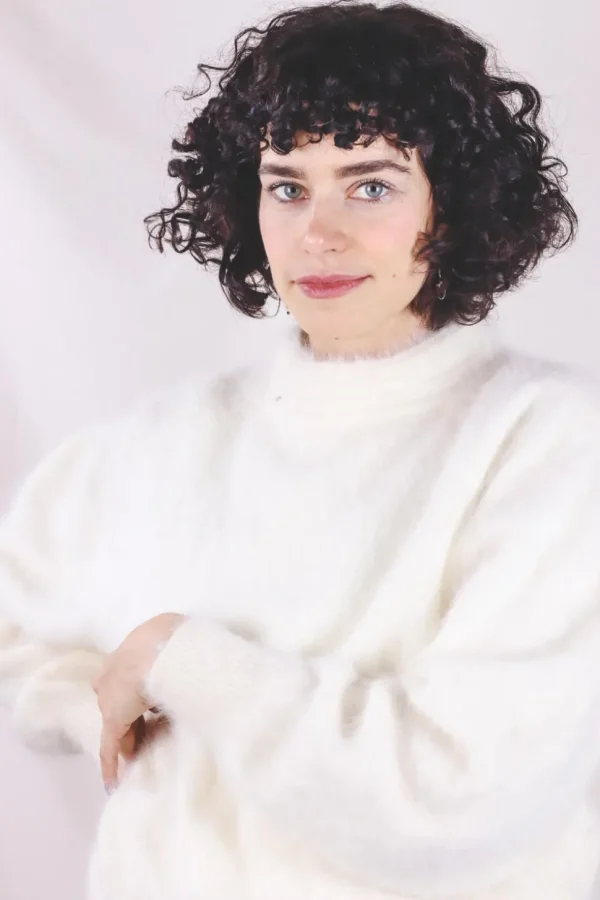 Aino vintageangoraneule