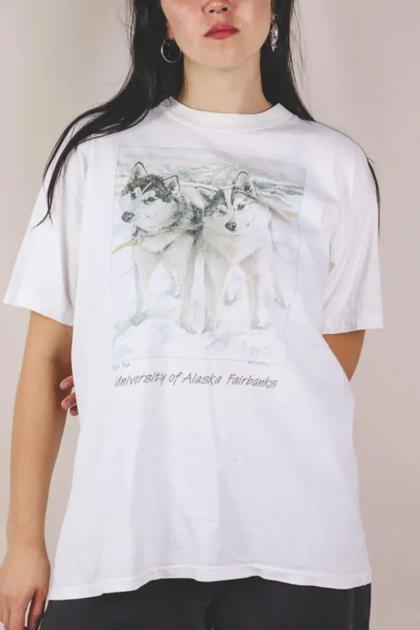 Alaska wulf vintage t-paita