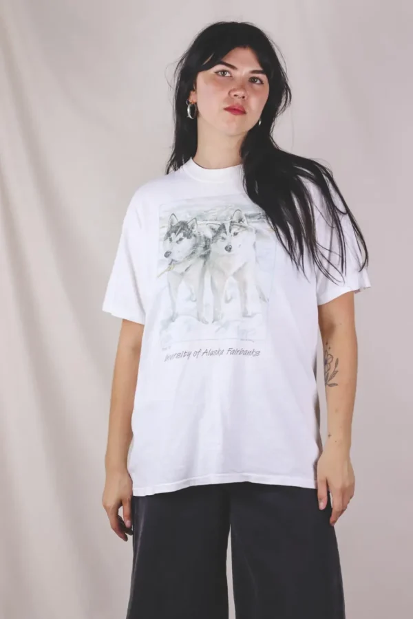Alaska wulf vintage t-paita