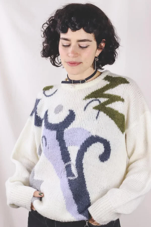 Alda vintageneulepaita