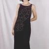 Alda vintagesamettimekko