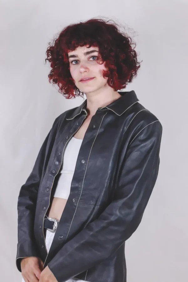 Alida vintagenahkatakki