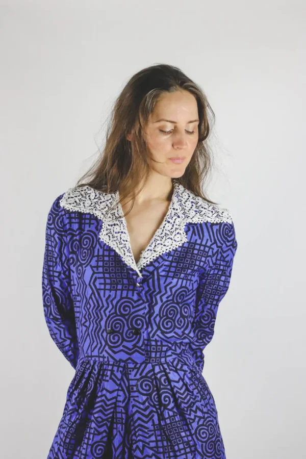 Alino ranskalainen vintagemekko
