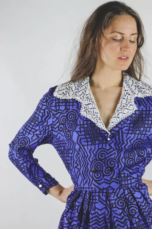 Alino ranskalainen vintagemekko