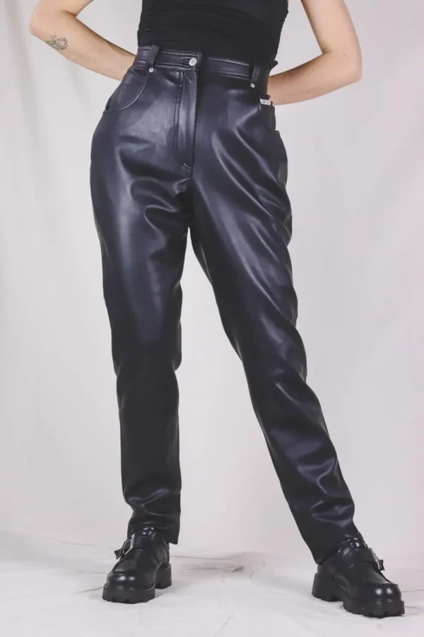 Alise vintage keinonahkahousut