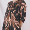 Alva vintagesilkkipaljettipusero