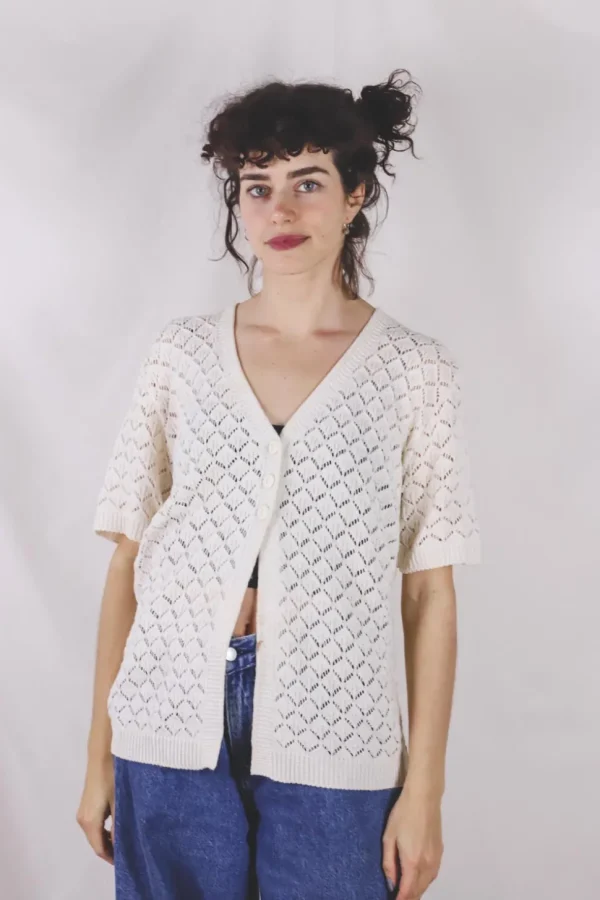 Alva vintagevirkkuuneule