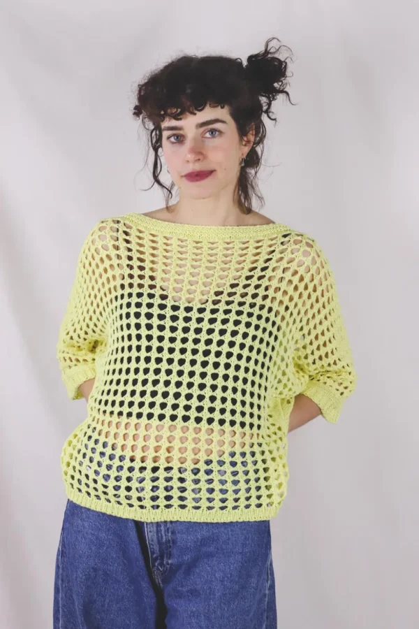 Auni Y2K-vintagevirkkuuneule