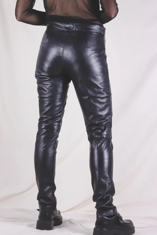 Avela vintagenahkahousut