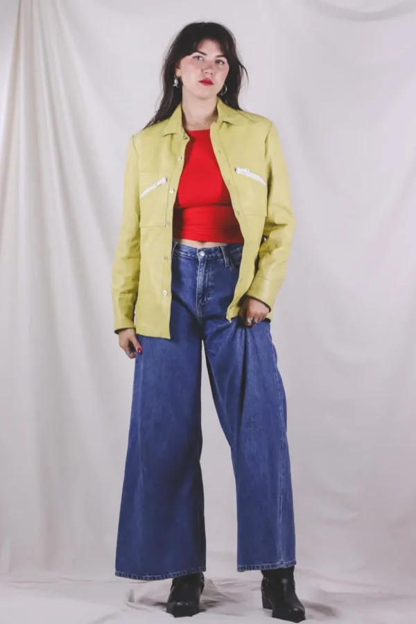Avelina vintagenahkatakki
