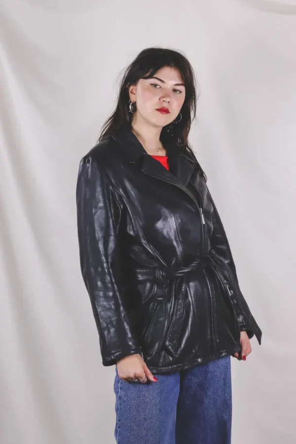 Avida vintagenahkatakki