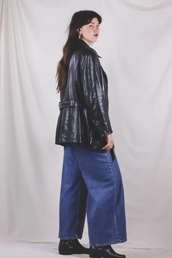 Avida vintagenahkatakki