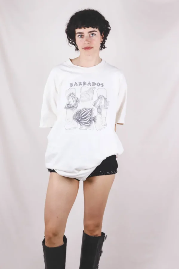 Barbados vintage t-paita
