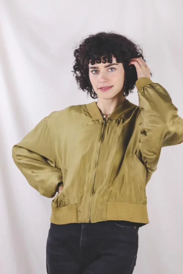 Bea vintagesilkkitakki