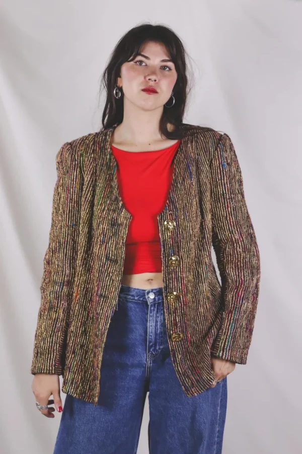 Bea vintagesilkkitakki