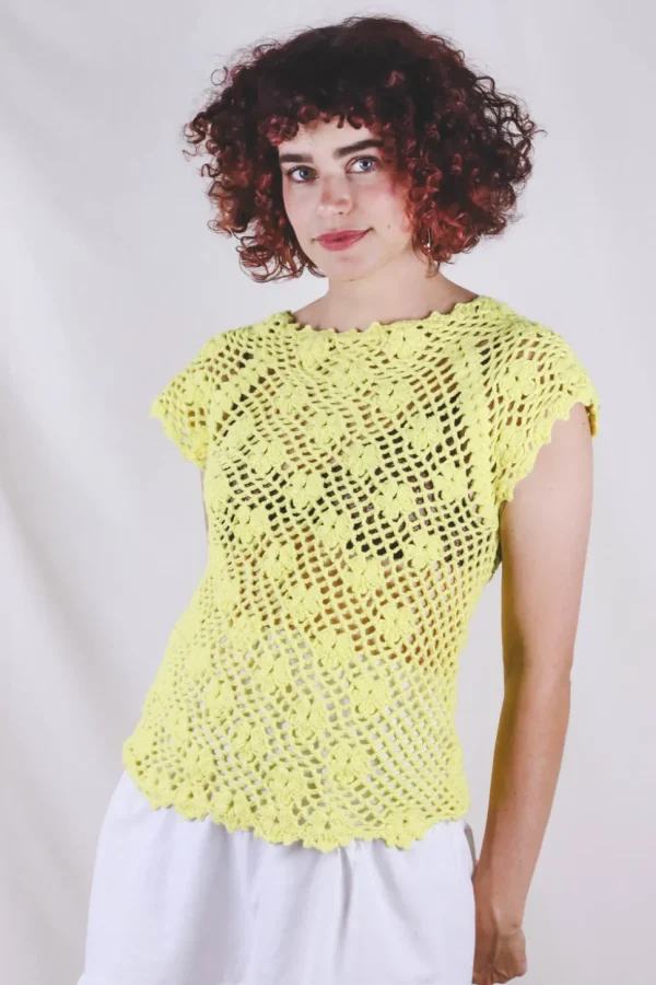 Belina vintagevirkkuuneule