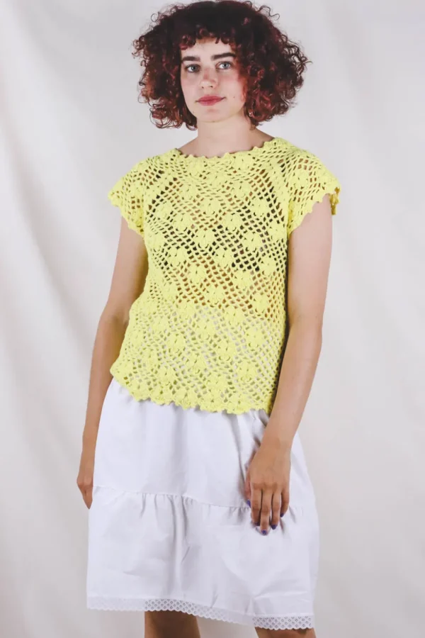 Belina vintagevirkkuuneule