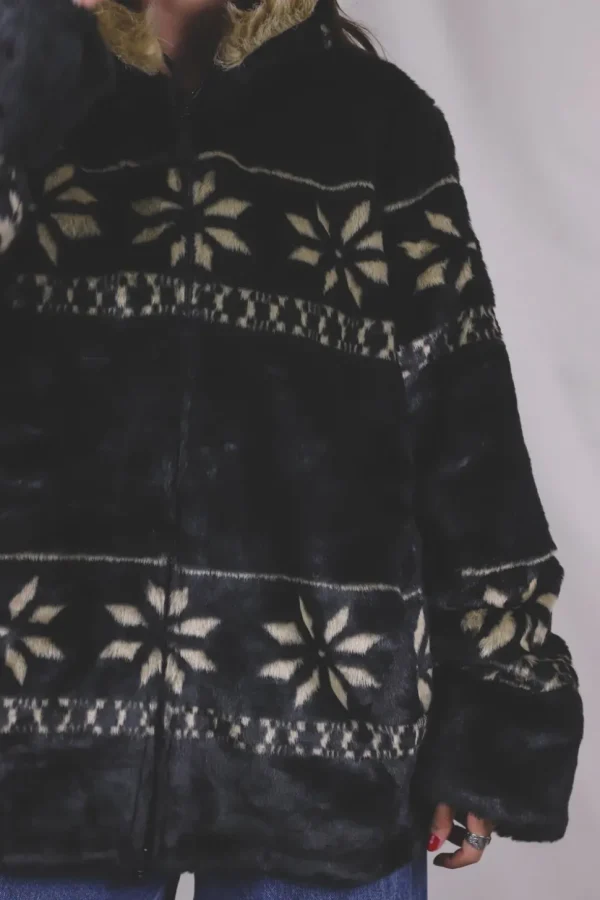 Belma vintagekeinokarvatakki