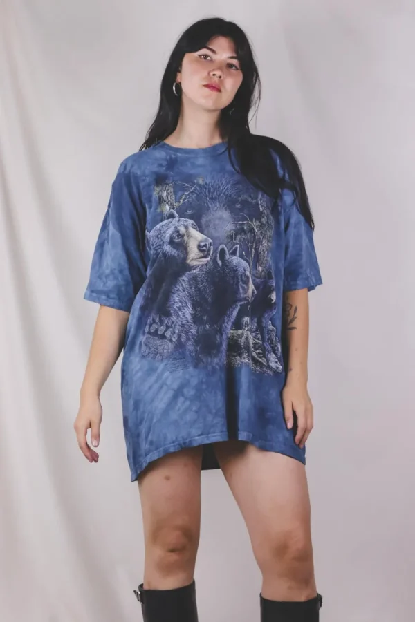Blu black bears t-paita
