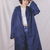 Blu kotimainen vintagesadetakki