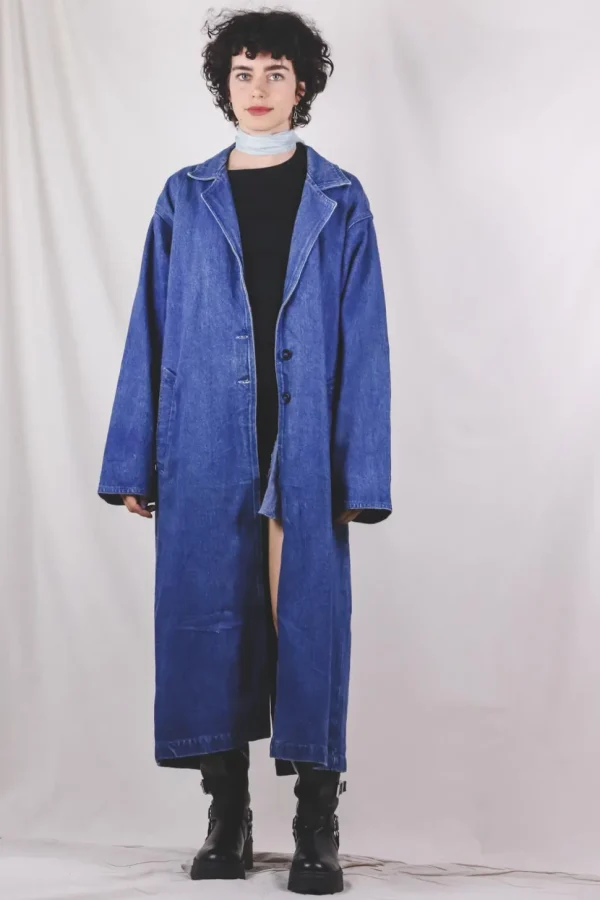Blu vintagefarkkutakki