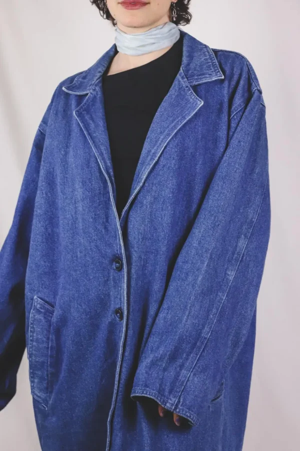 Blu vintagefarkkutakki
