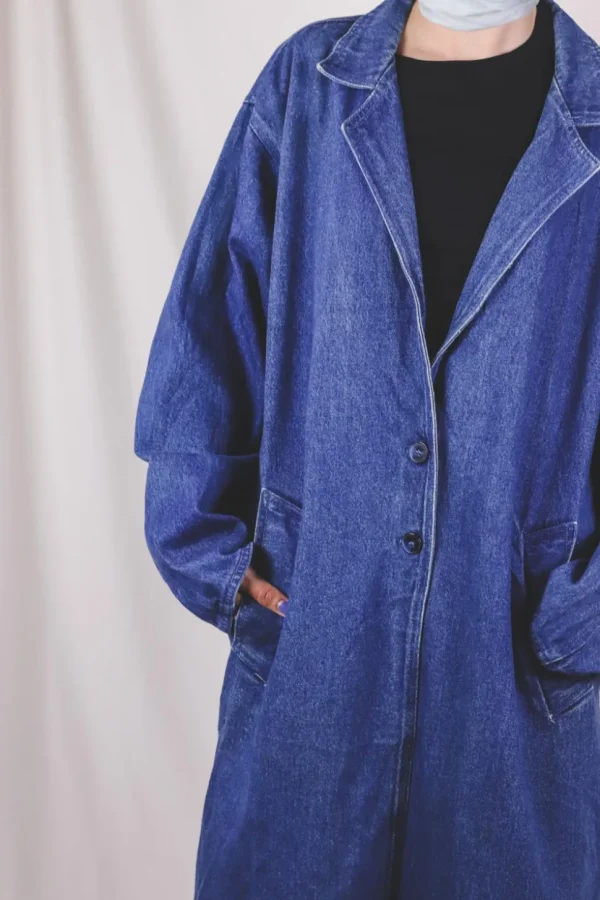 Blu vintagefarkkutakki