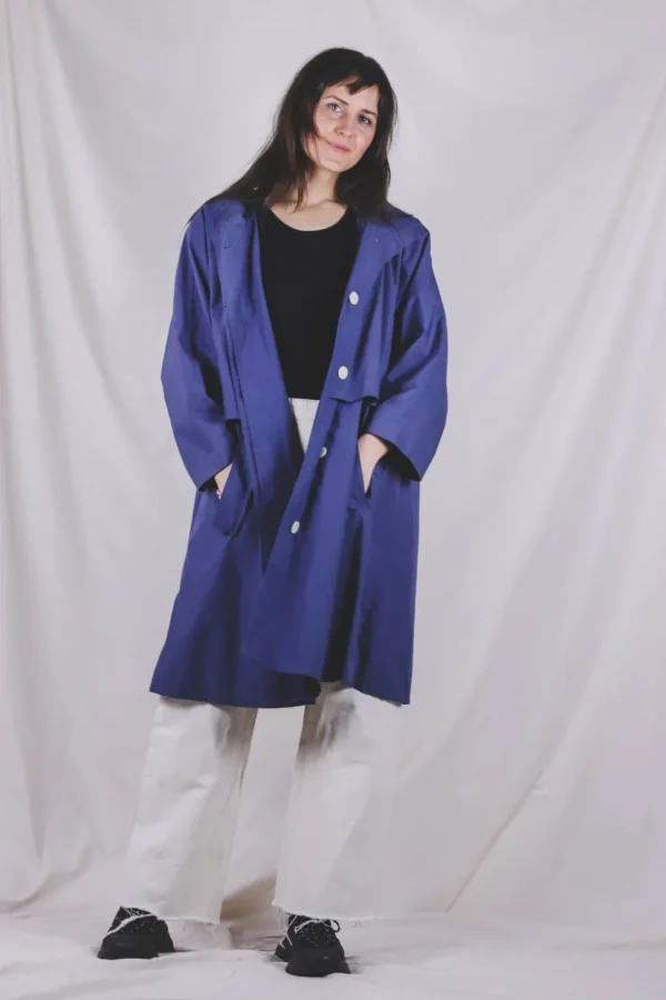 Blu vintagetakki