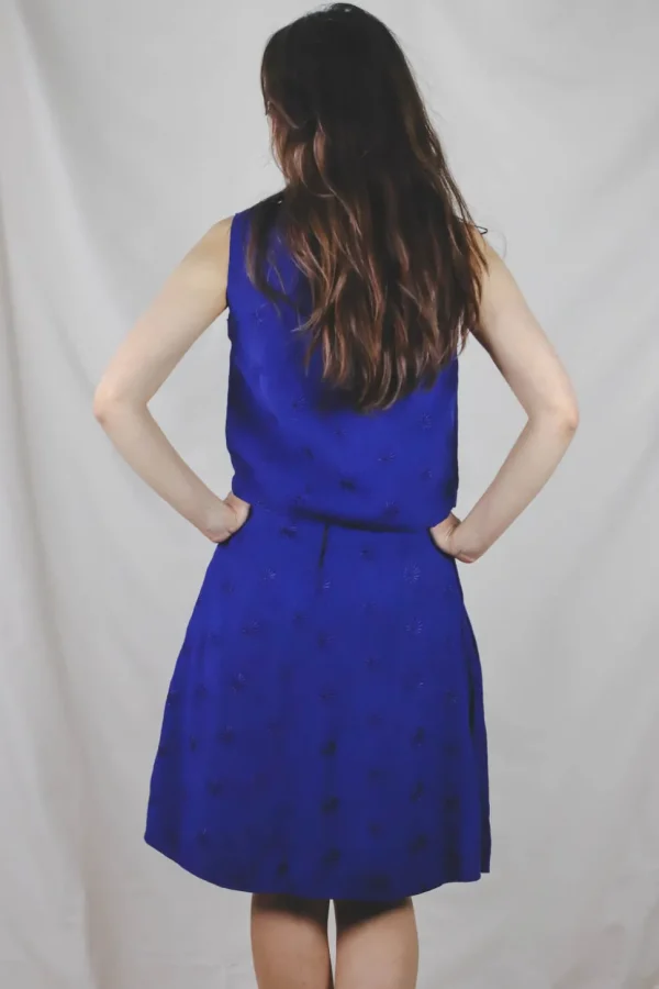 Blu vintagetoppi ja hame