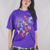 Butterflies vintage t-paita