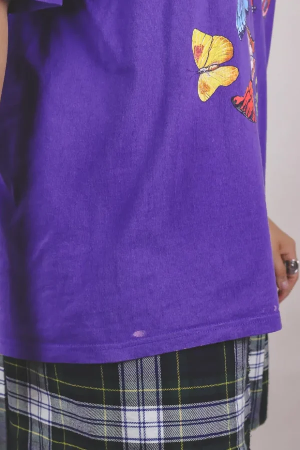 Butterflies vintage t-paita