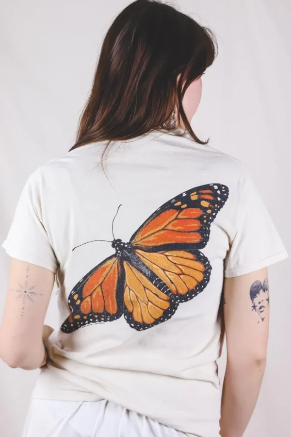 Butterfly vintage t-paita