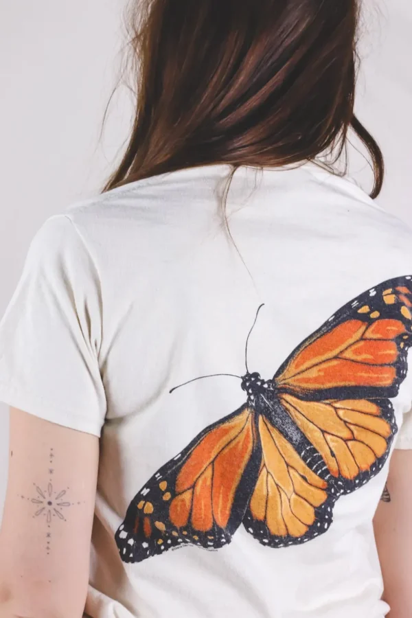Butterfly vintage t-paita