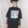 Cali wolf vintage t-paita