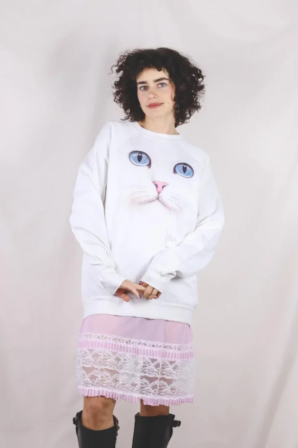 Cat face vintagecollege