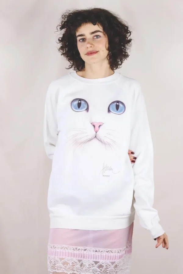 Cat face vintagecollege