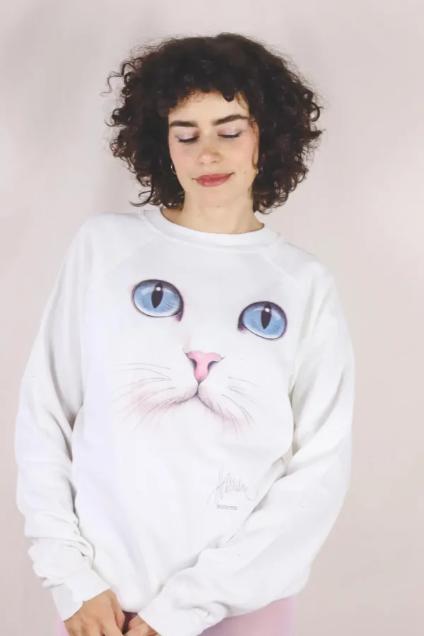Cat face vintagecollege