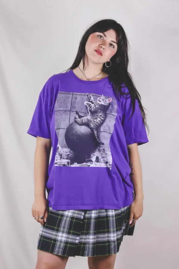 Cat t-paita
