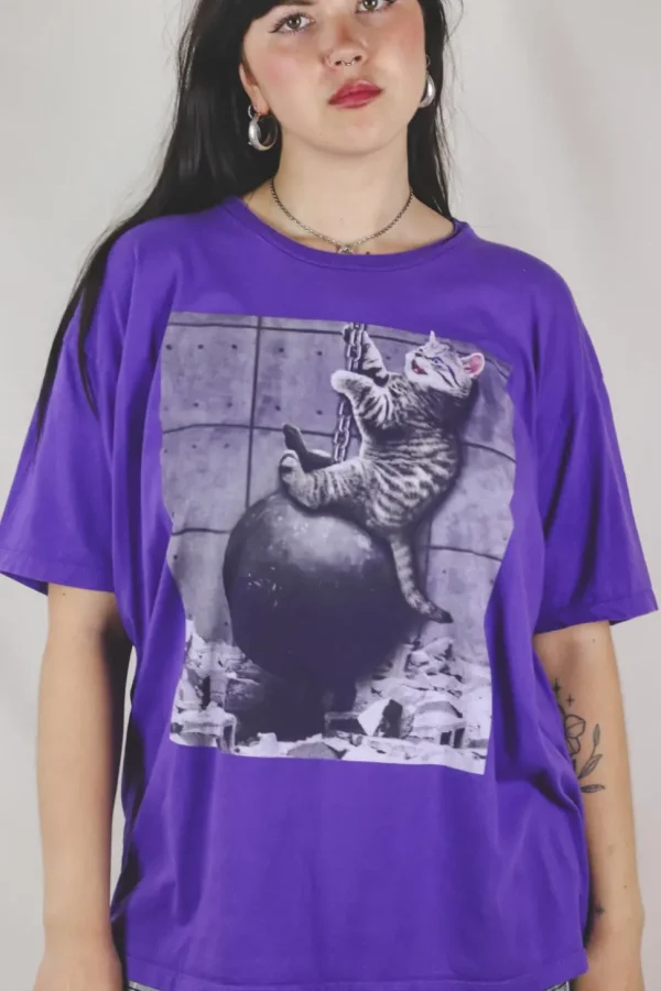 Cat t-paita