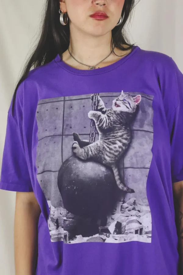 Cat t-paita