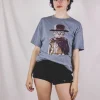 Cat vintage t-paita