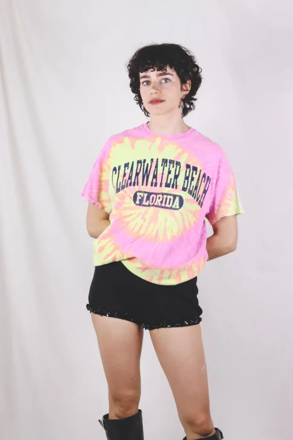 Clearwater beach vintage t-paita