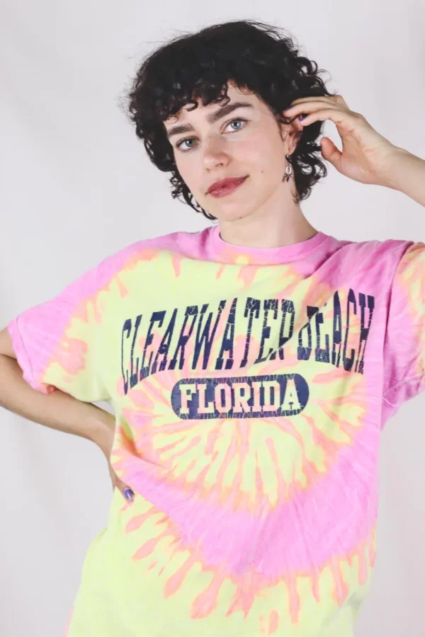 Clearwater beach vintage t-paita
